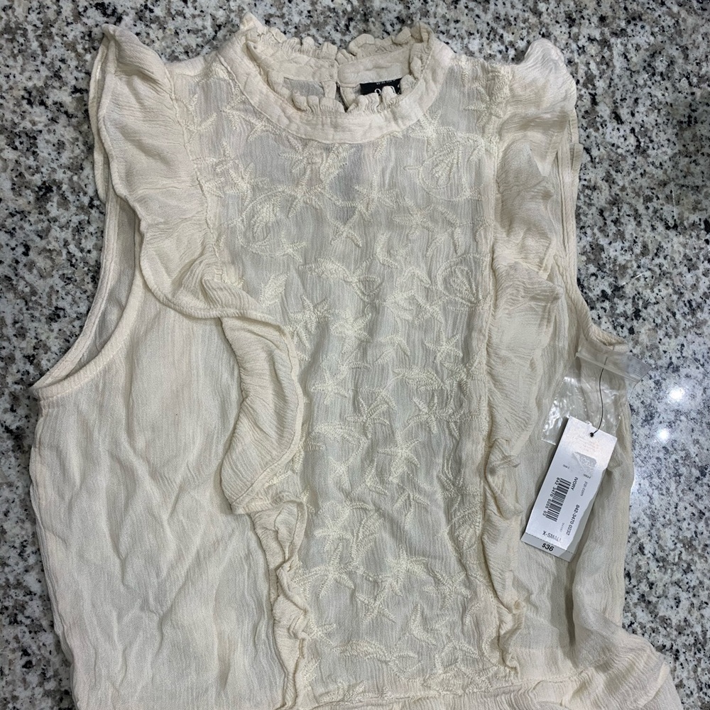 Cream Blouse